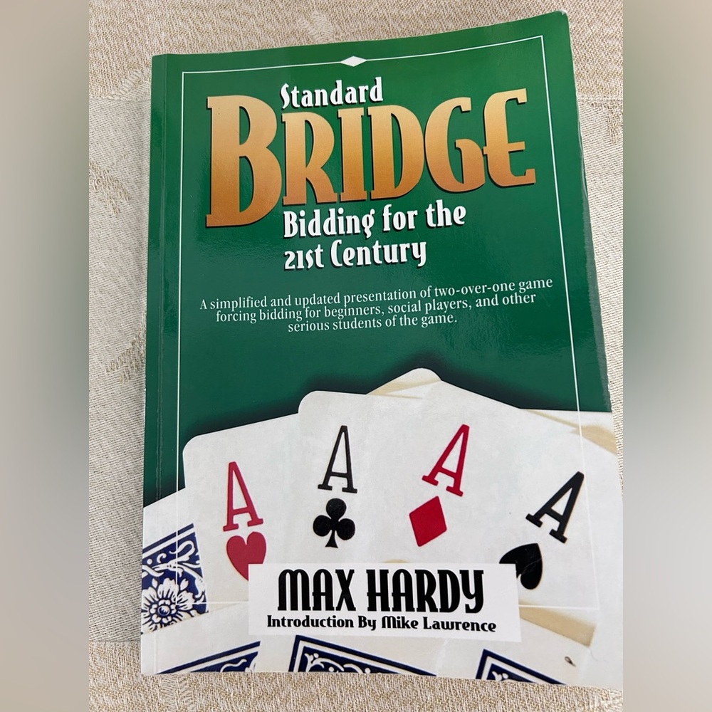 Standard Bridge Bidding Book by Max Hardy